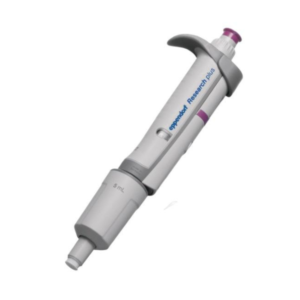 PIPETA AUTOMATICA EPPENDORF RESEARCH PLUS 0,5-5 ML.